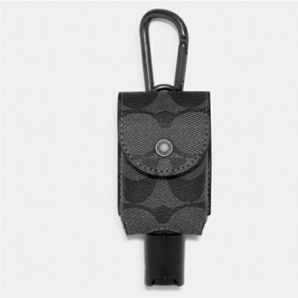 NWT Coach Signature Hand Sanitizer Holder